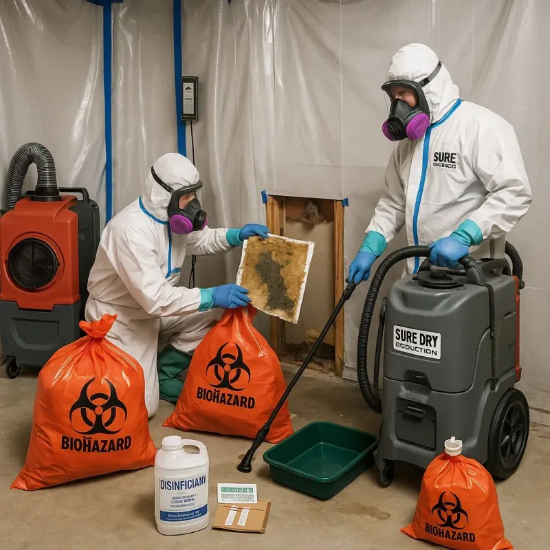 Contaminated Water Handling Protocols process in Gandy, FL
