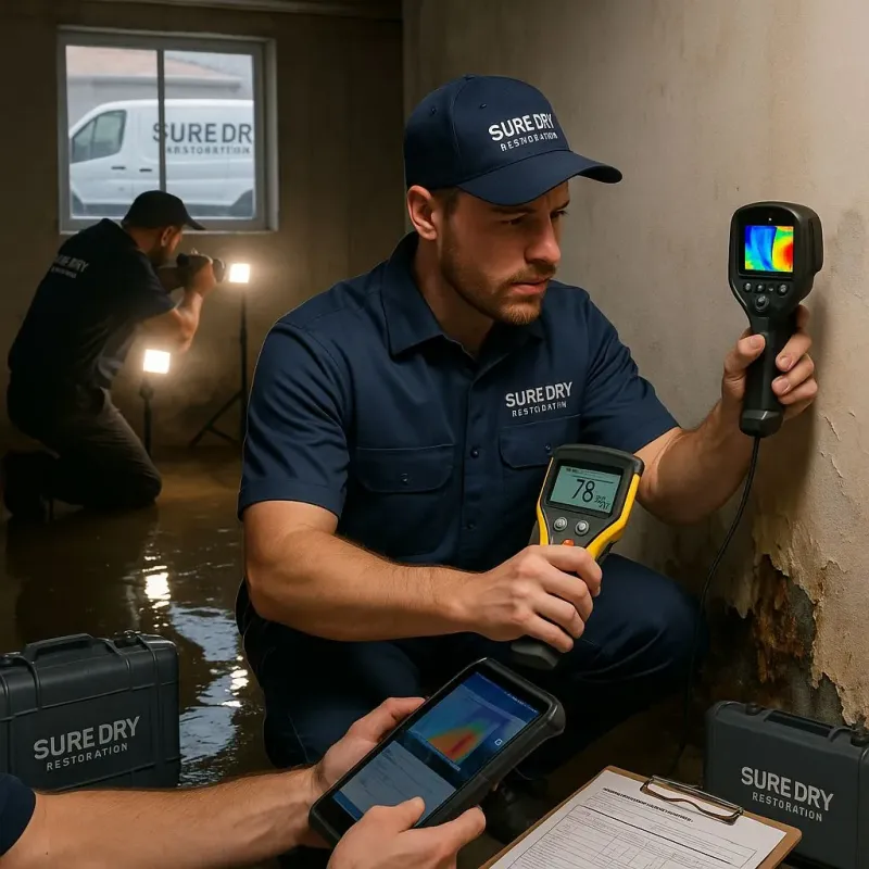 Initial Assessment and Documentation process in Gandy, FL