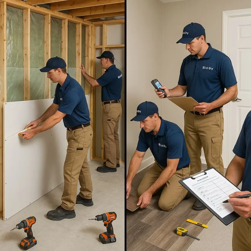 Repairs and Reconstruction process in Gandy, FL